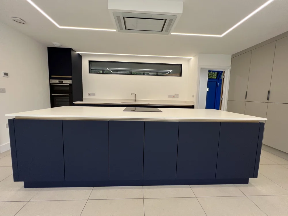 Modern fitted kitchen